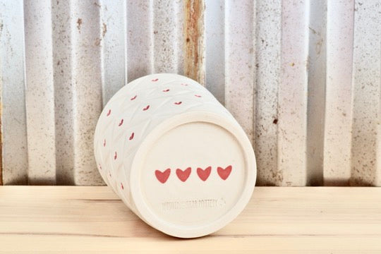 Quilted Heart Sipper