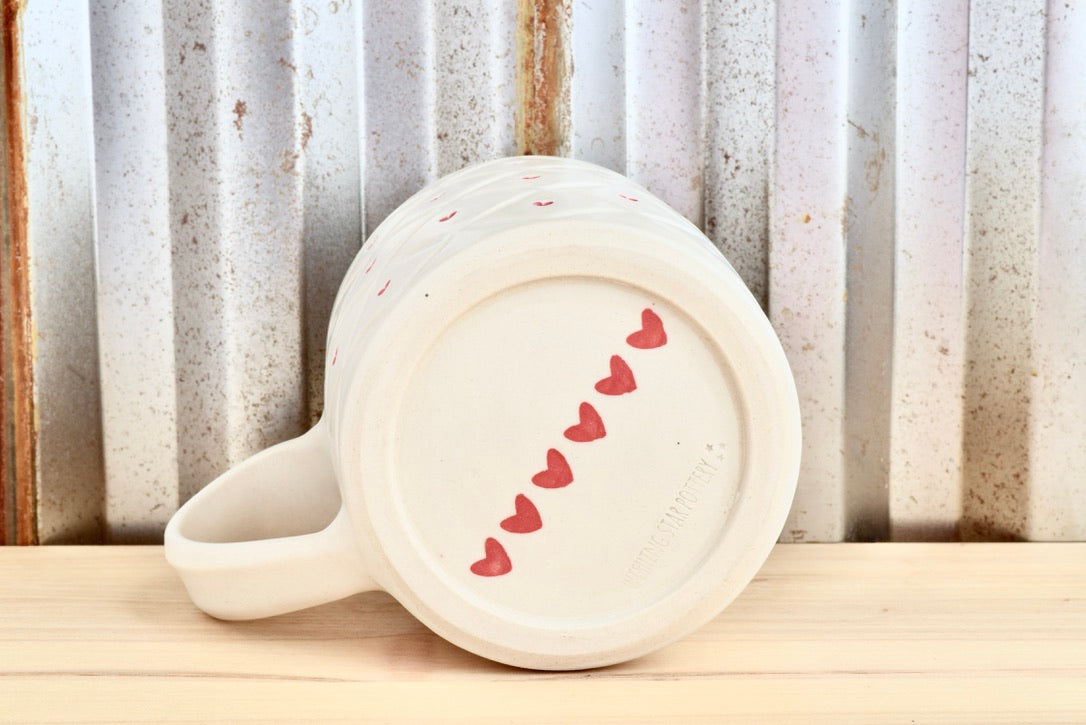Quilted Heart Mug