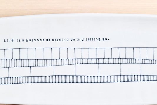 Rumi Mod Lines Serving Platter