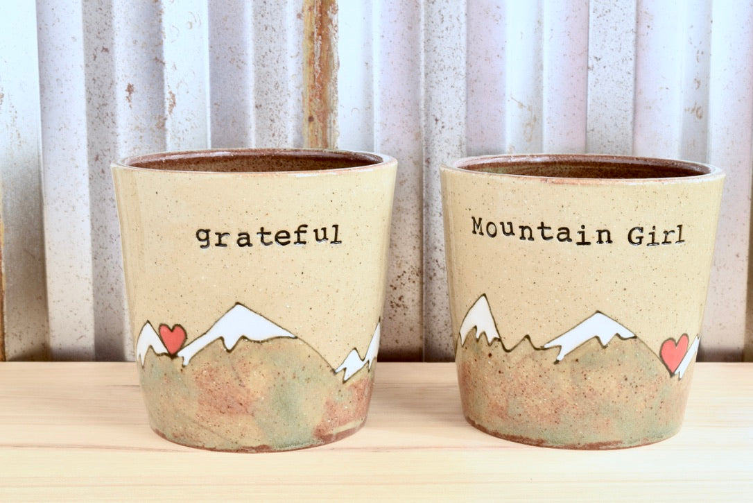 Grateful Heart Mountain Tumbler