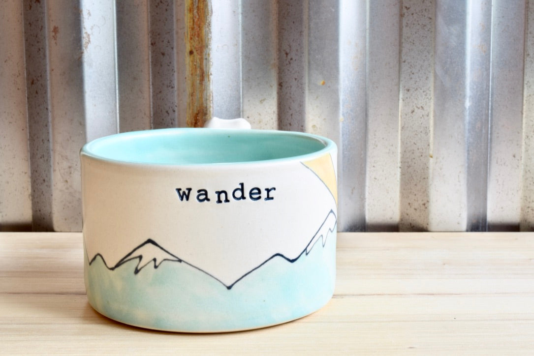Wander Mountain Sunrise Mug