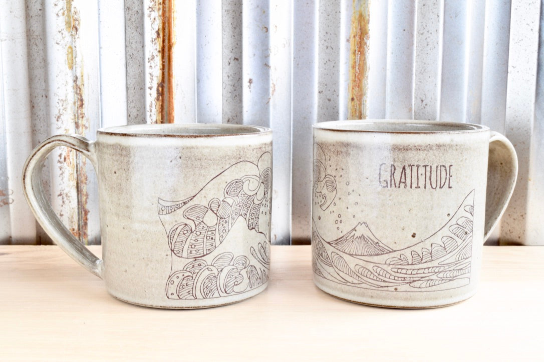Gratitude Wave Mug