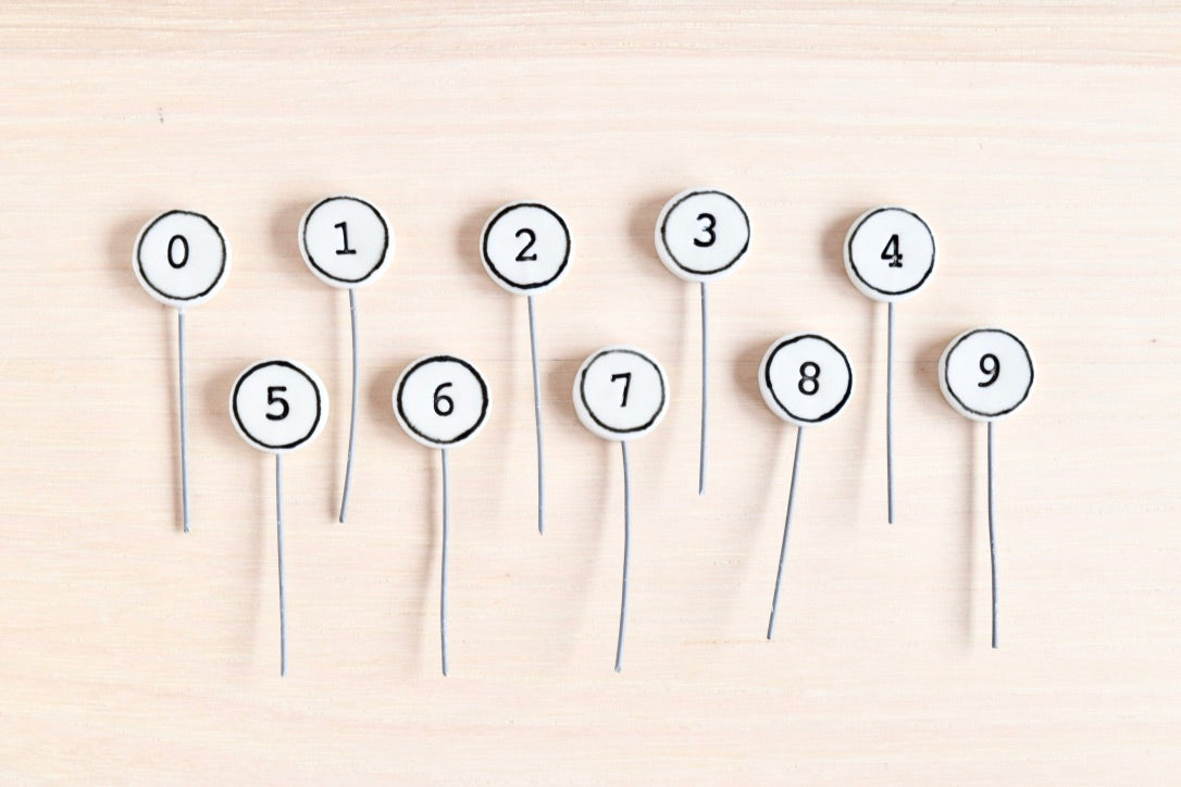 Cake Topper Numbers