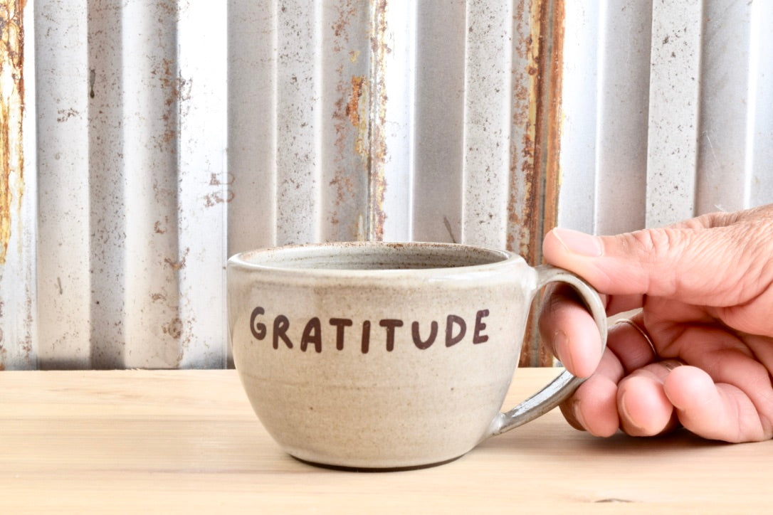 Gratitude Espresso Mug