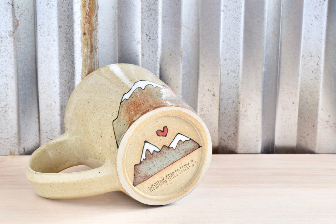 Wander Heart Mountain Mug