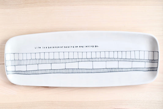 Rumi Mod Lines Serving Platter
