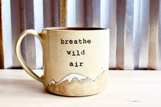 PRE ORDER Sunrise Mountain Mug or Tumbler with Adventure Words