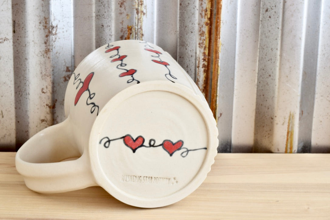 Tapered Gratitude Heartstring Mug