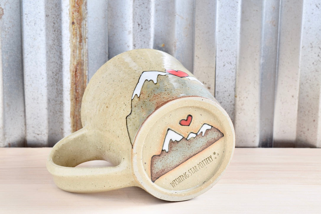 Grateful Heart Mountain Mug