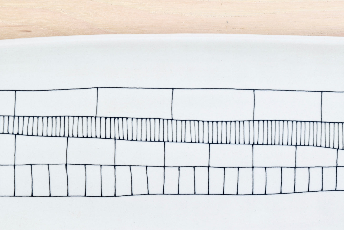 Mod Lines Serving Platter