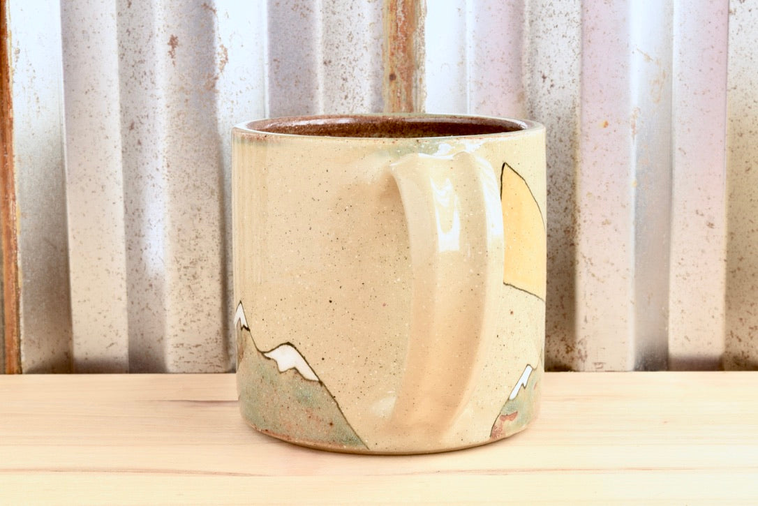 Be Wild Sunrise Mountain Mug