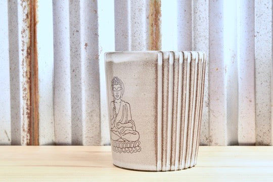 Mary Oliver Buddha Tumbler