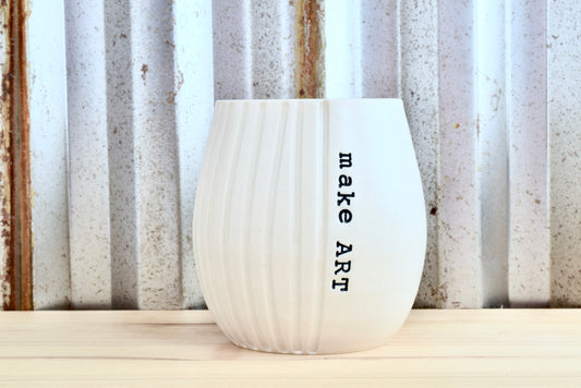 Inspiration Wine Tumbler - make ART