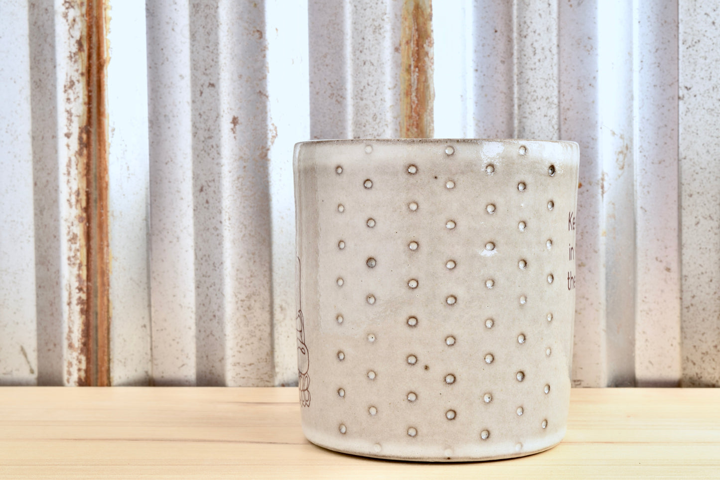 Mary Oliver Buddha Mug