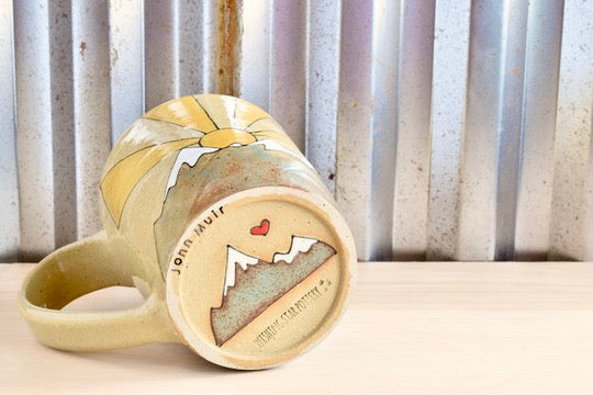 Muir Mountains are Calling Sunrise Mountain Mug