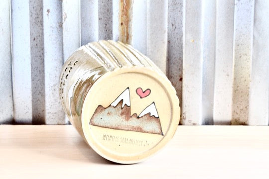 Ridgway Colorado Heart Mountain Tumbler