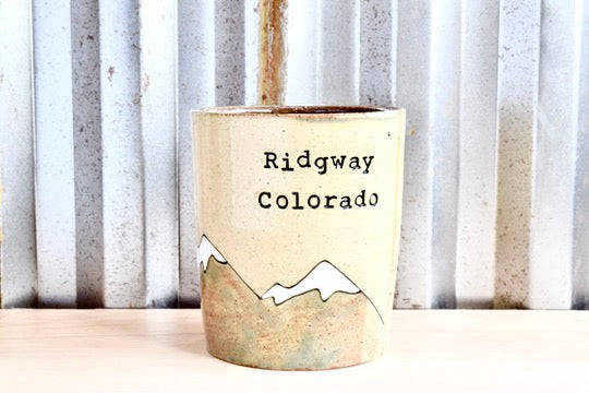 Ridgway Colorado Heart Mountain Tumbler