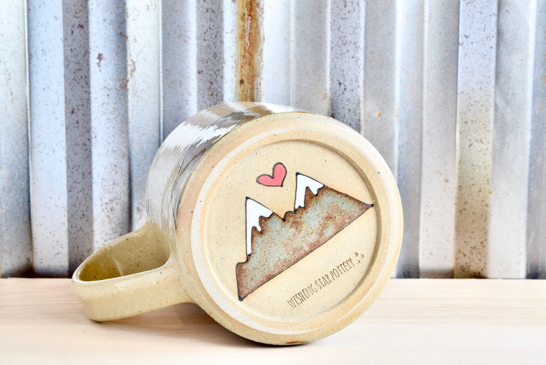 Ridgway Colorado Heart Mountain Mug