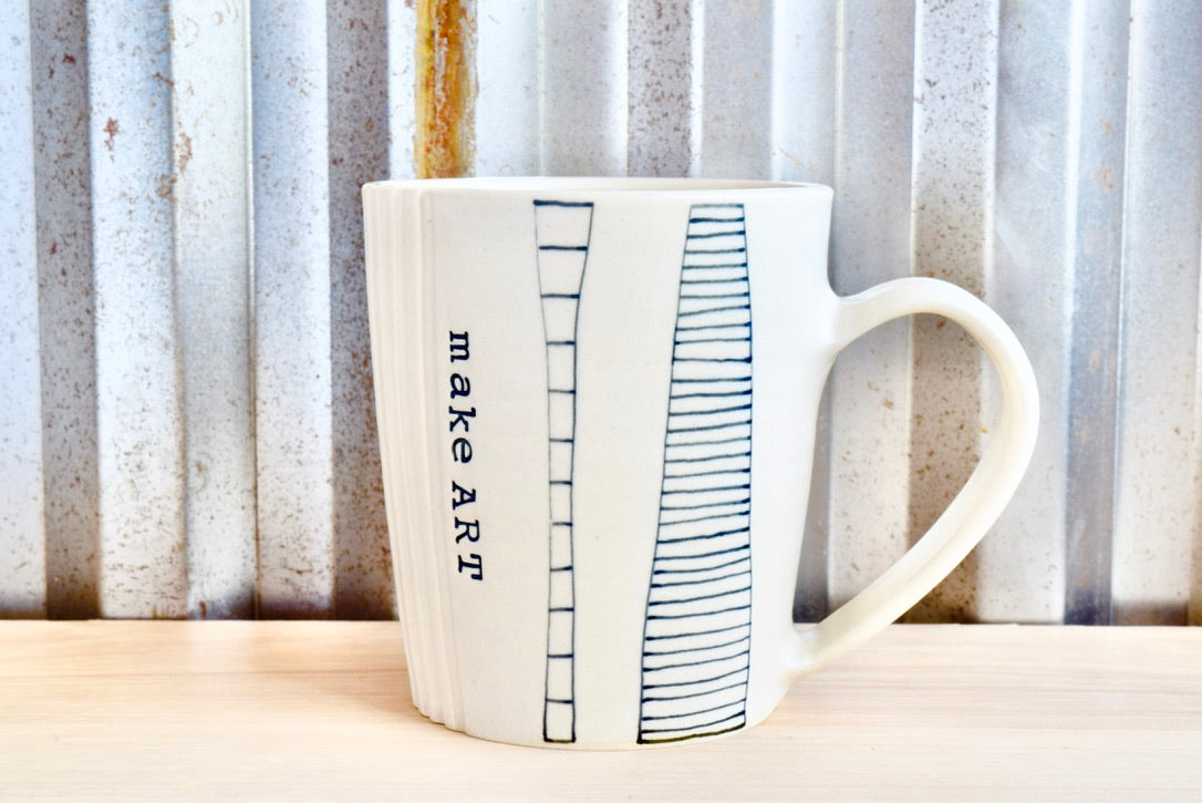 make ART Ladder Design Mug