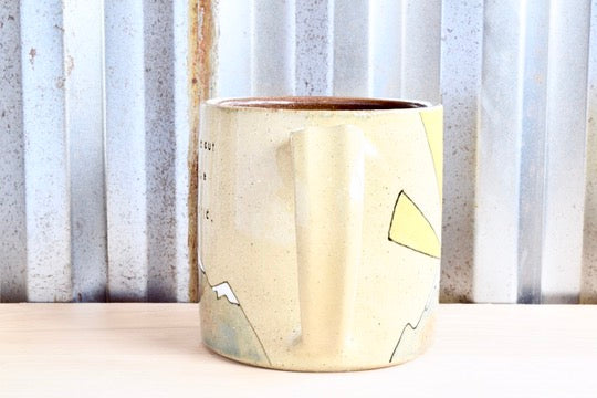 Eyes of the World Mountain Sunrise Mug