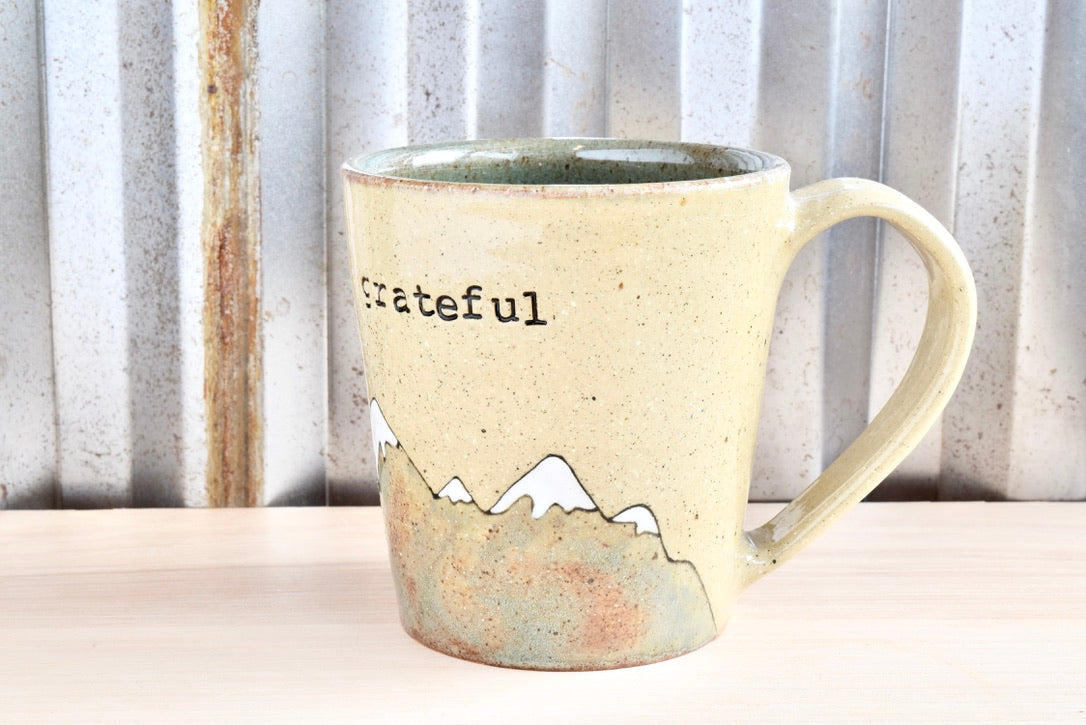 Grateful Heart Mountain Mug