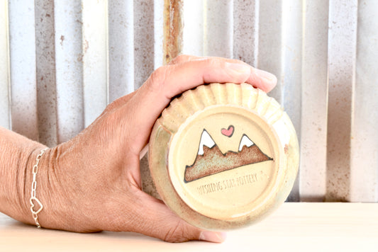Breathe Wild Air Heart Mountain Wine Tumbler