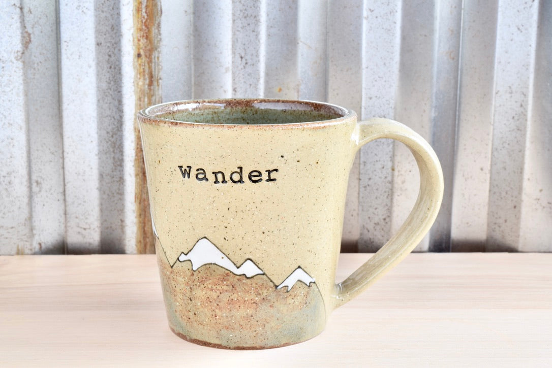 Wander Heart Mountain Mug