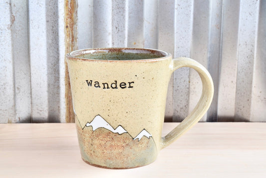 Wander Heart Mountain Mug