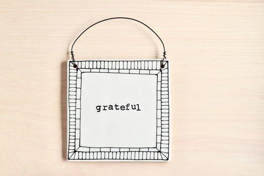 Grateful Wall Plaque