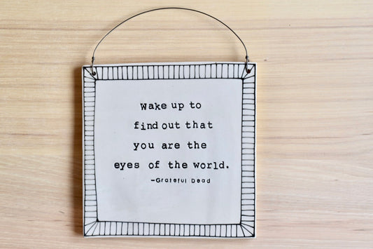 Eyes of the World Wall Plaque