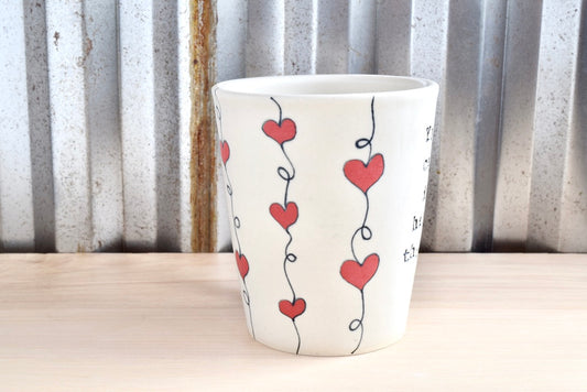 You Can Do Hard Things Heartstring Mug