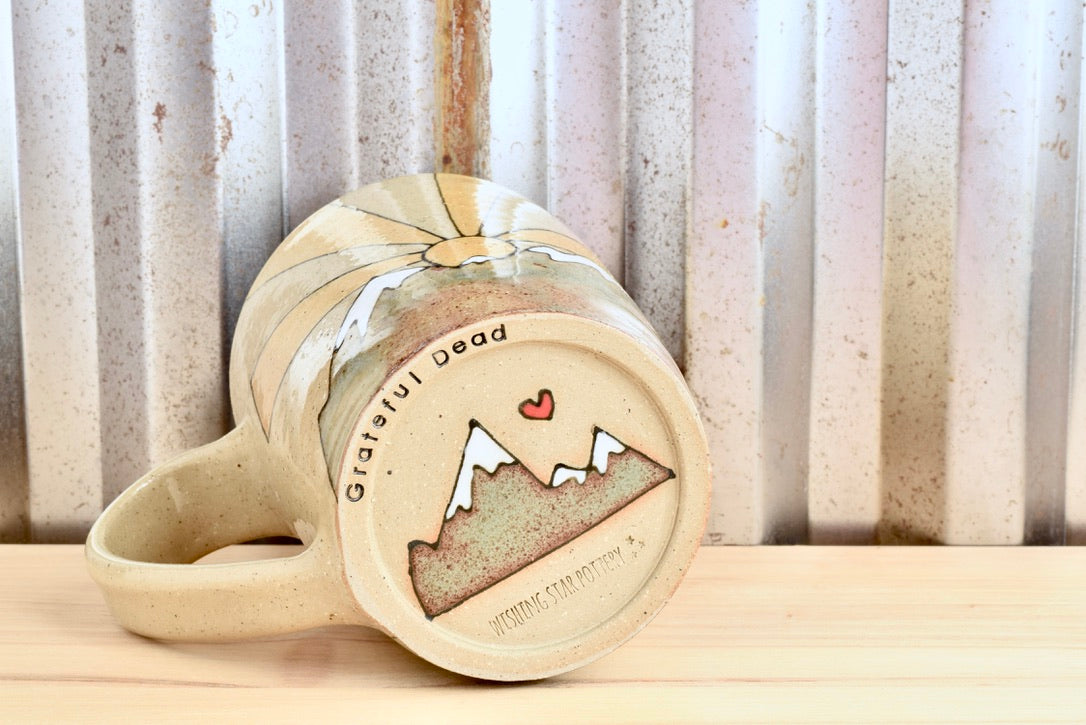 Eyes of the World Mountain Sunrise Mug