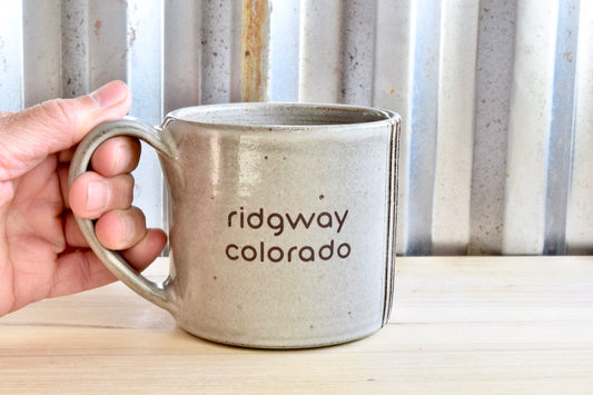 Ridgway Colorado Mountain Mug