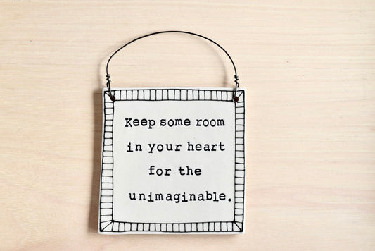 Mary Oliver Wall Plaque