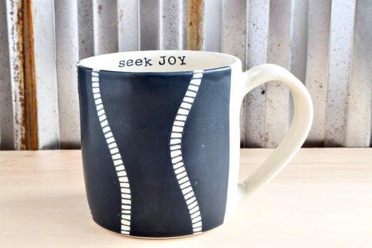 Seek Joy Modern Lines Mug
