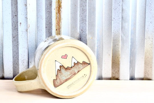 One Day at a Time Sunrise Mountain Mug