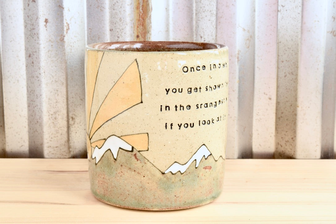 Mountain Sunrise Deadhead Mug