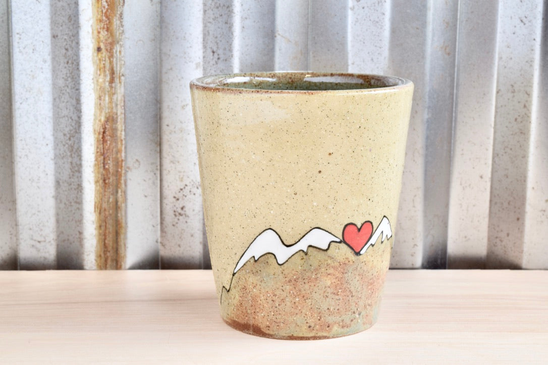 Mary Oliver Mountain Heart Tumbler
