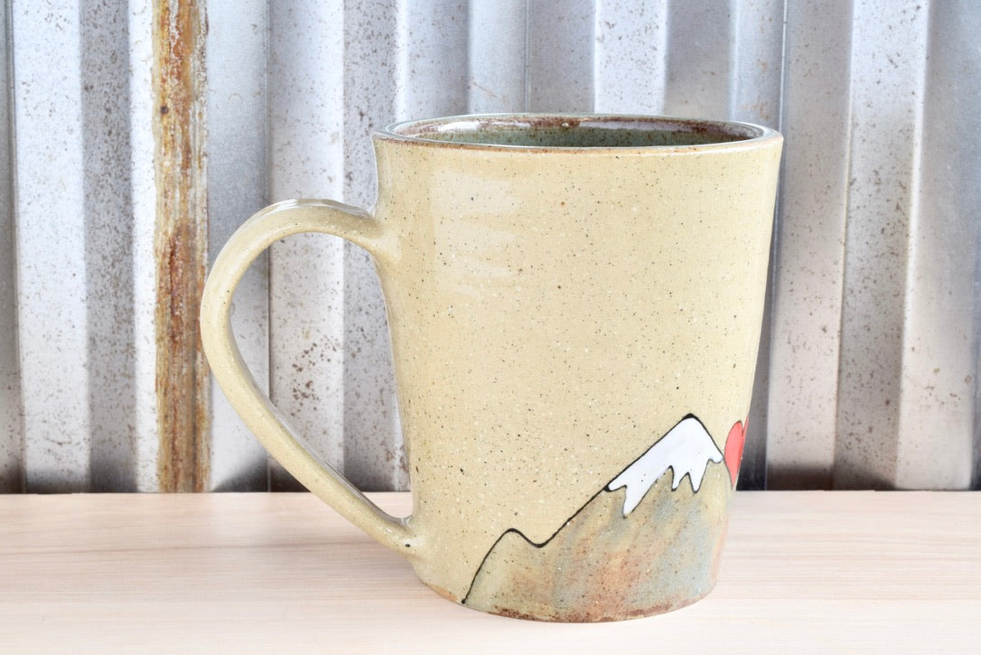 John Muir Find My Soul Heart Mountain Mug