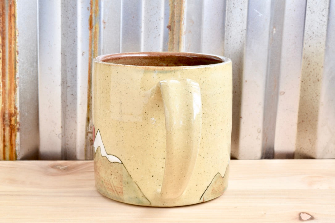 Mary Oliver + John Muir Heart Mountain Mugs for George