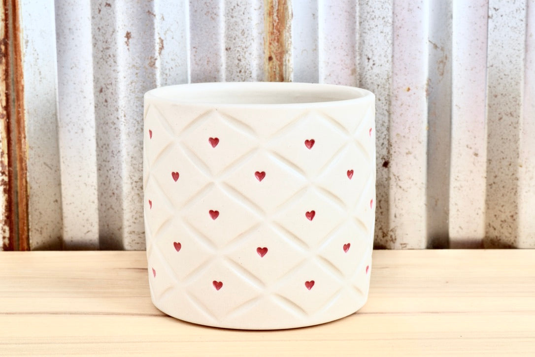 Quilted Heart Mug