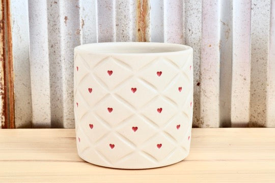 Quilted Heart Mug