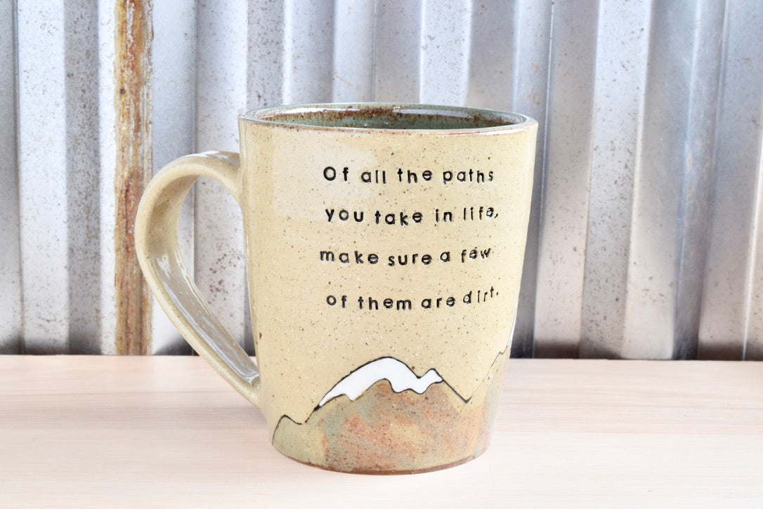John Muir Hiker Heart Mountain Mug