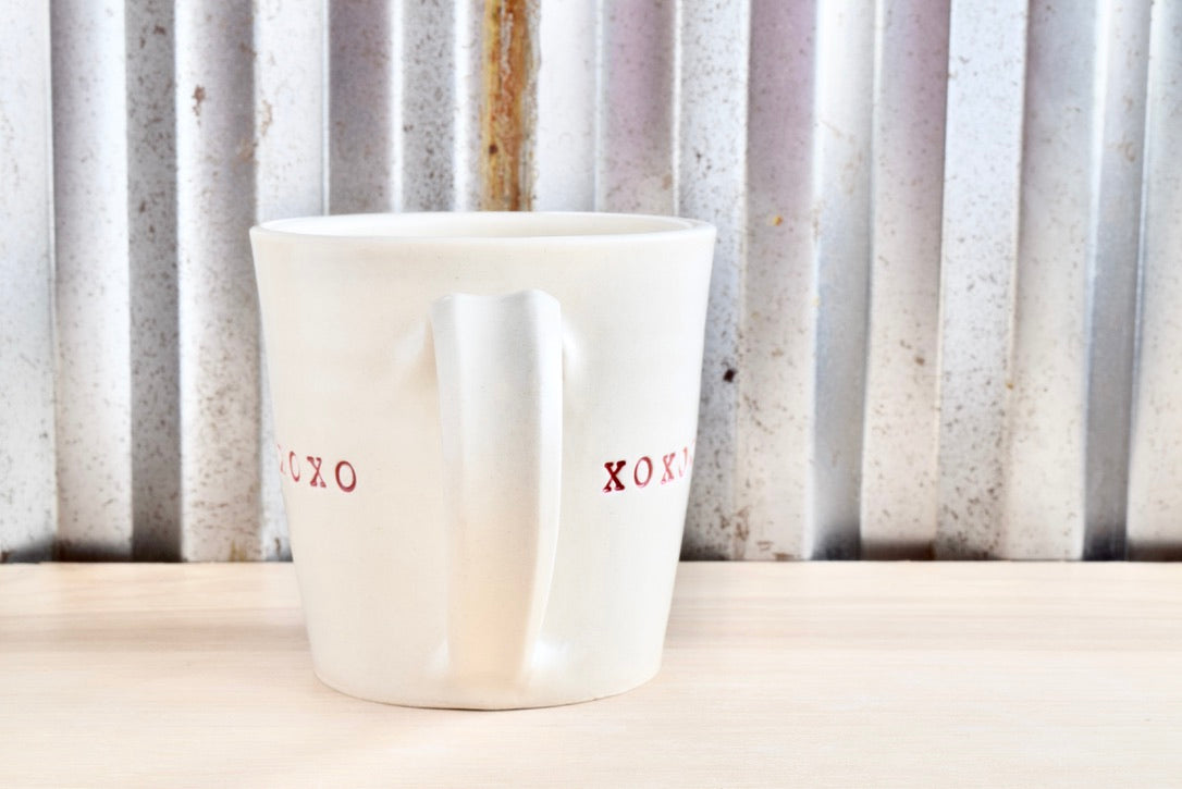 Tapered XOXO Mug
