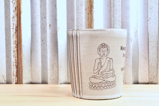 Mary Oliver Buddha Tumbler