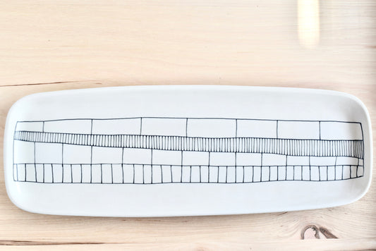 Mod Lines Serving Platter
