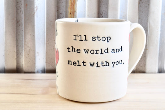 Modern English Heartstring Mug