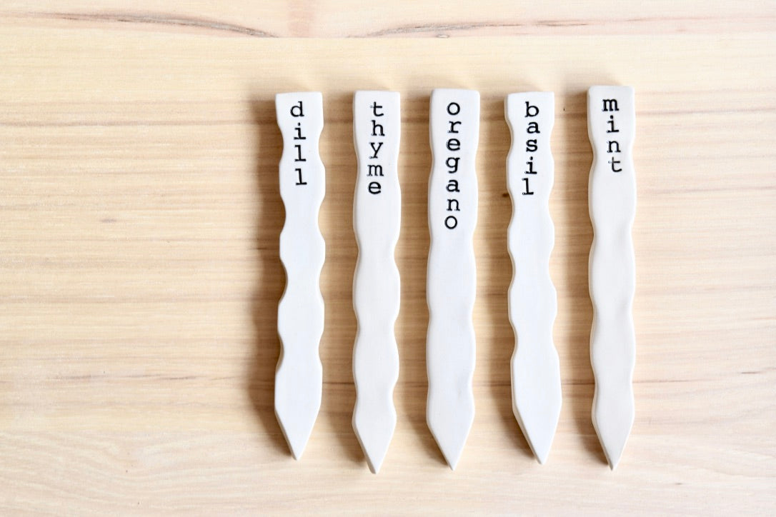 Herb Markers Set of 5