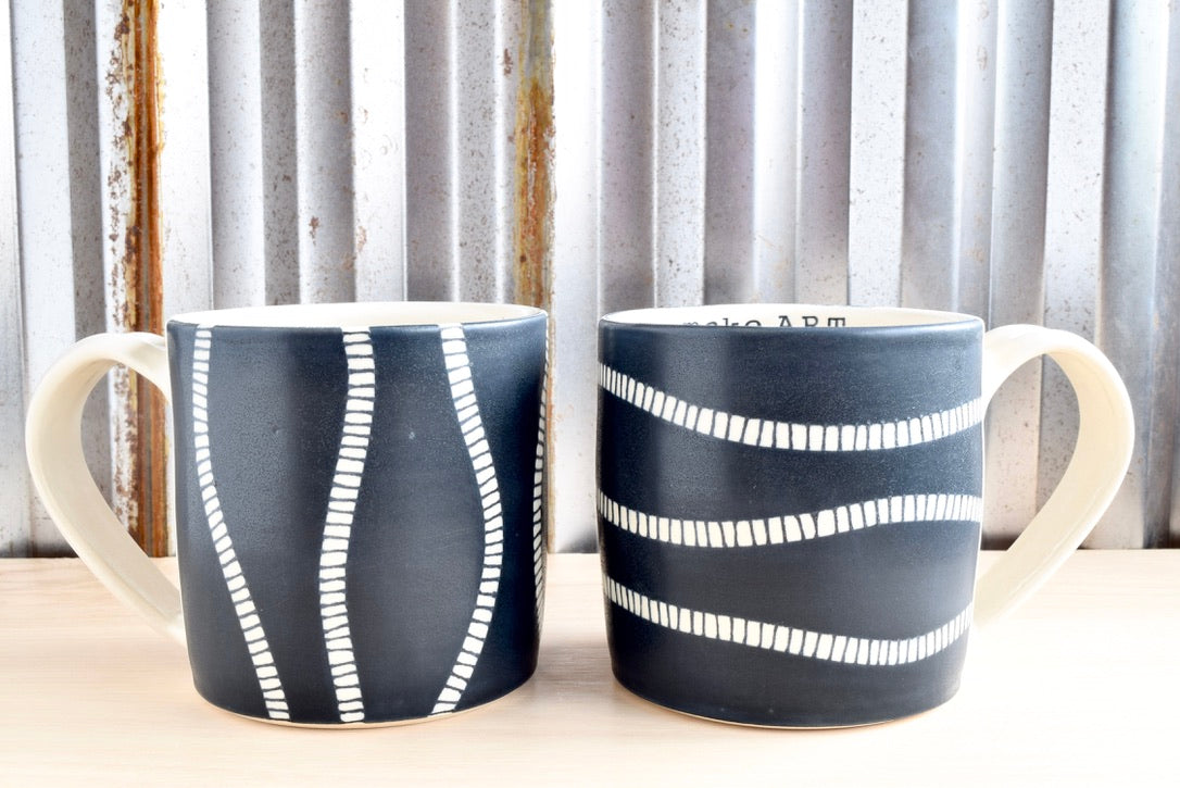 Make Art Modern Lines Mug