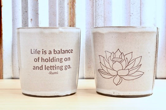 Rumi Lotus Tumbler